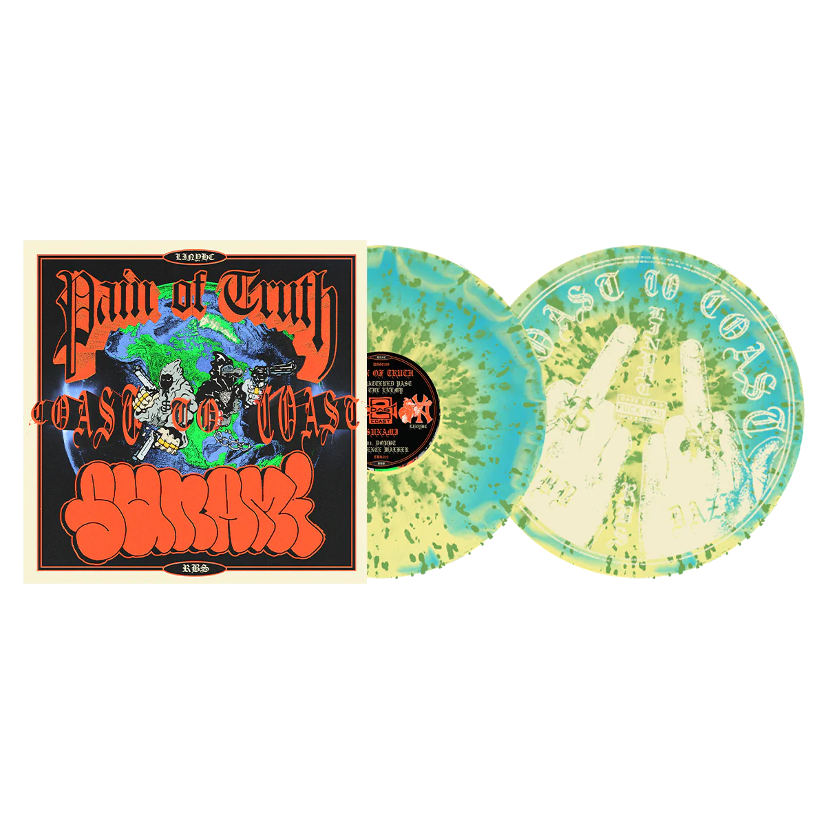 Pain Of Truth / Sunami - Coast To Cost Split 12"