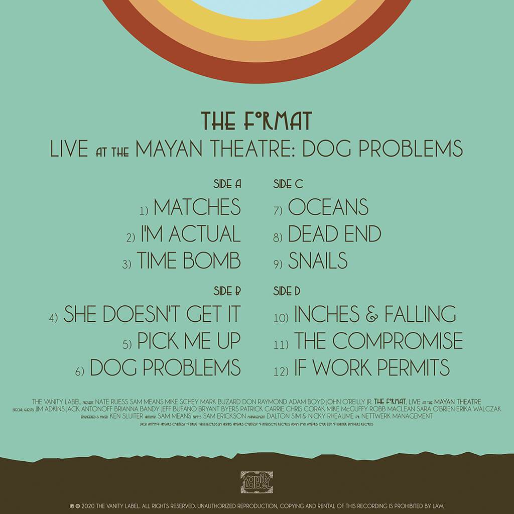 The Format - Live At The Mayan Theater: Dog Problems