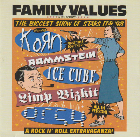 The Family Values Tour - 1998 (Rare)