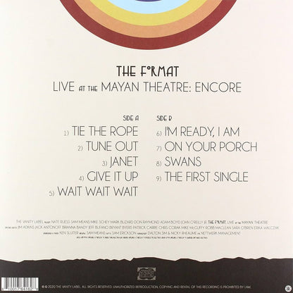 The Format - Live At The Mayan Theatre: Encore