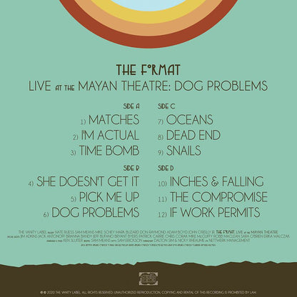 The Format - Live At The Mayan Theater: Dog Problems